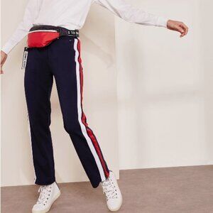 EUC Tommy Jeans stripe detail jogger trackpants, XS